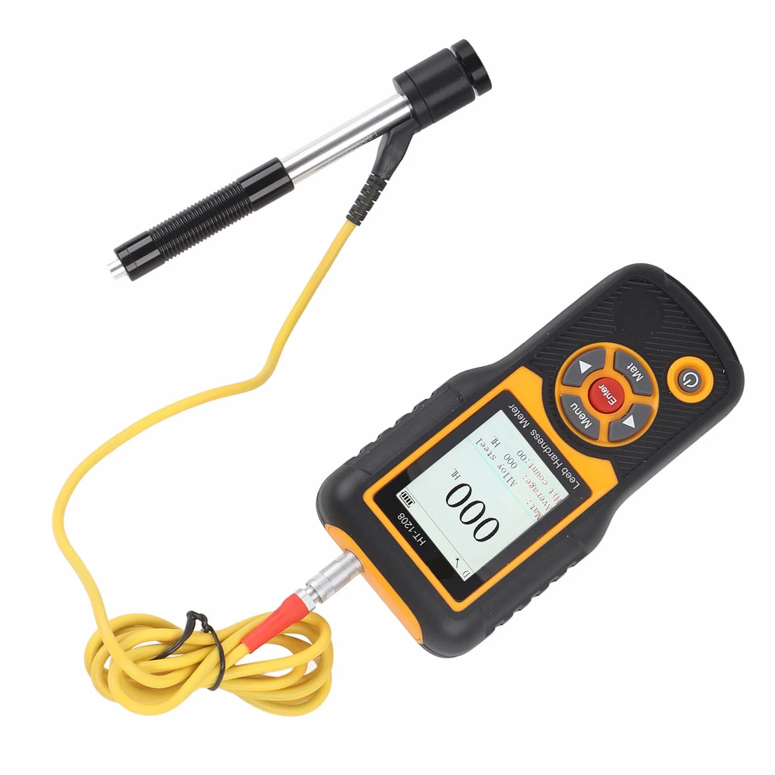 Kit Tester di Durezza Portatile Leeb Palmare Digitale 170-960 HLD per Metalli Acciaio Ferro