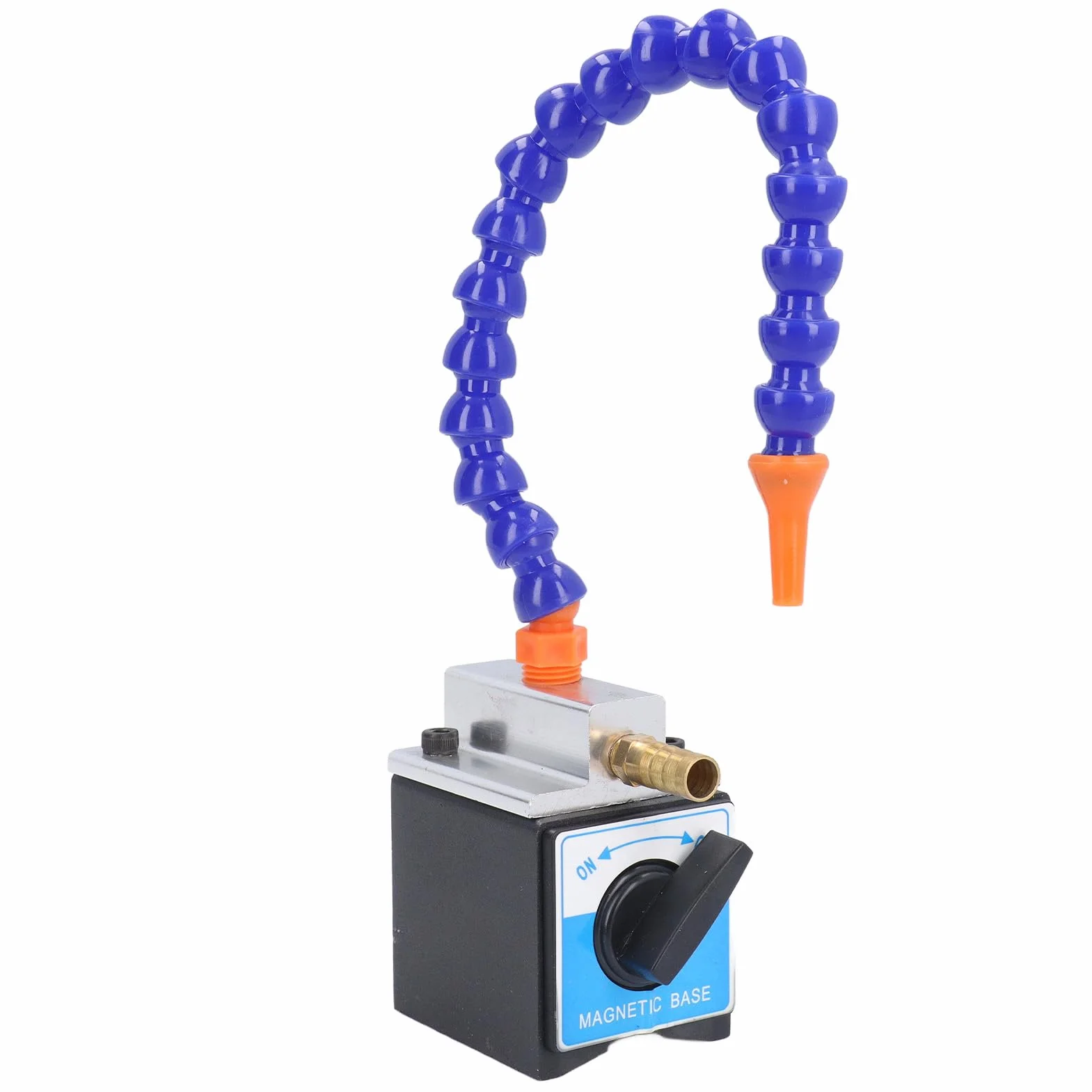 Tubo Flessibile per Refrigerante con Base Magnetica 1/4 Pollice Ingresso 1/2 Pollice Uscita