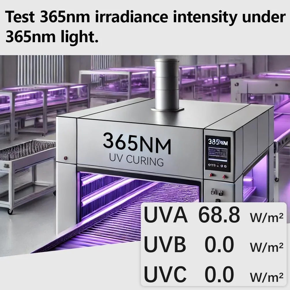 Misuratore di luce UV AH-UVCBA, indice UVB UVC UVA, intensità irradianza w/m²