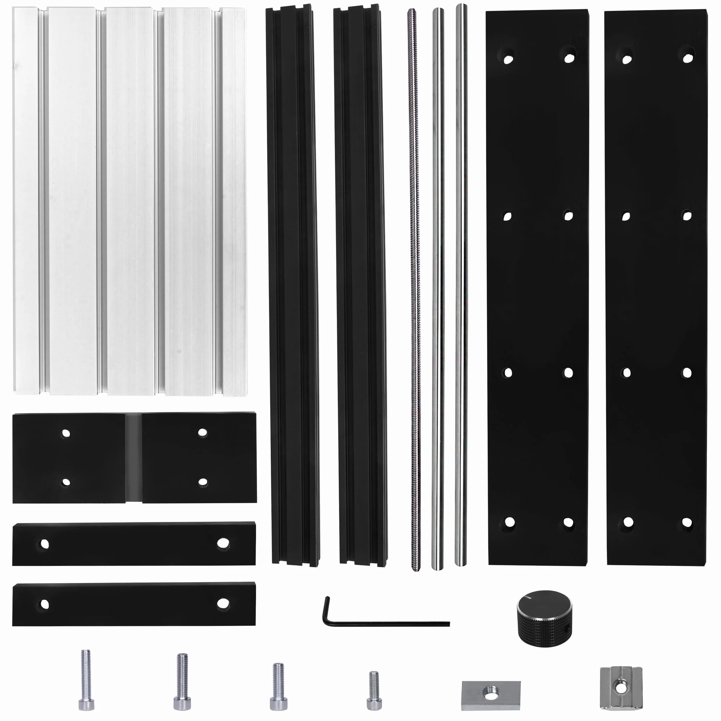 RATTMMOTOR Kit di espansione CNC 3018 Pro asse Y, 3018 Pro Upgrade a 3040 CNC fresatrice compatibile con 3018 Pro e 3018 Pro Max CNC macchina per incisione (estensione asse Y)
