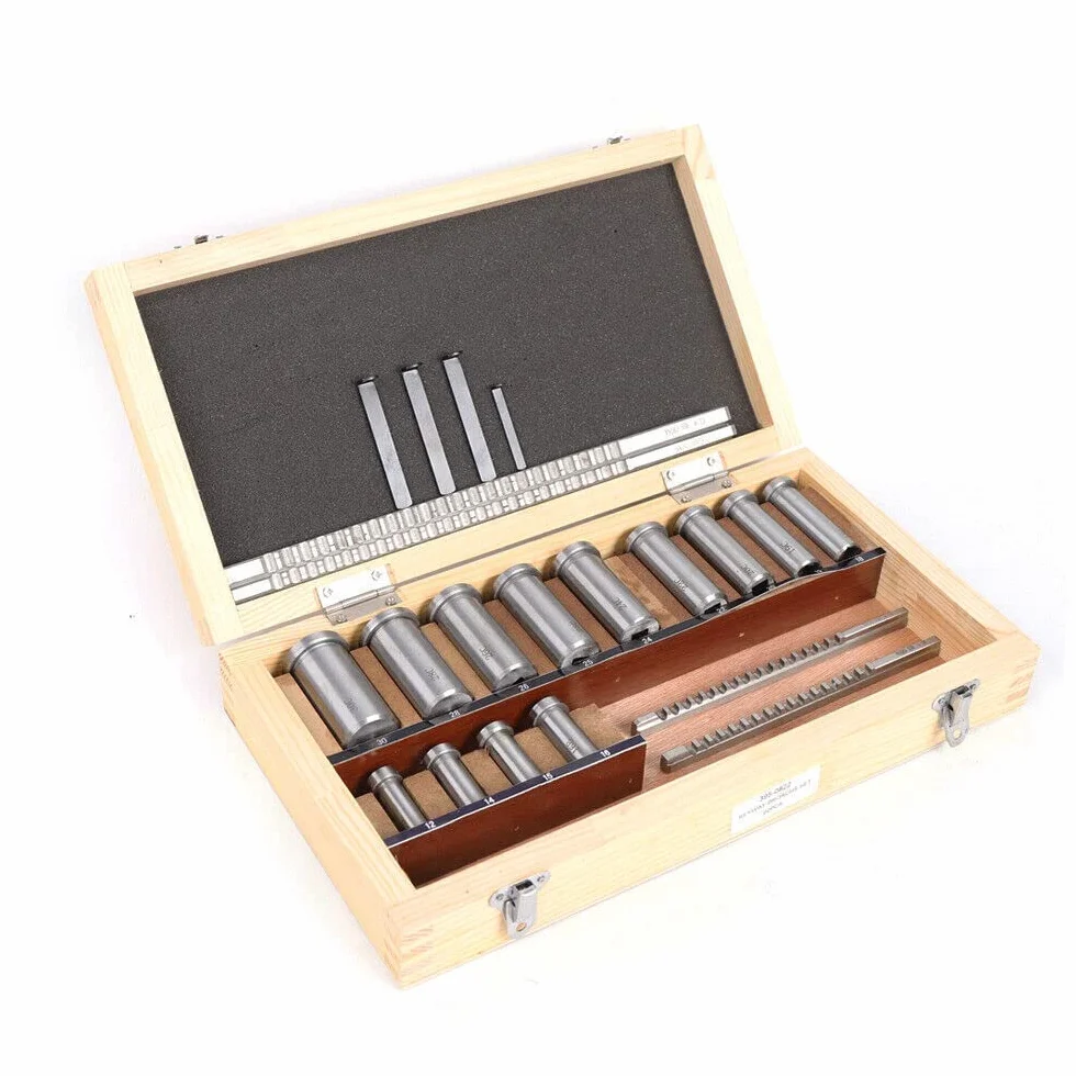 Set di brocce per chiavetta 22 pezzi Kit di broccia per chiavetta