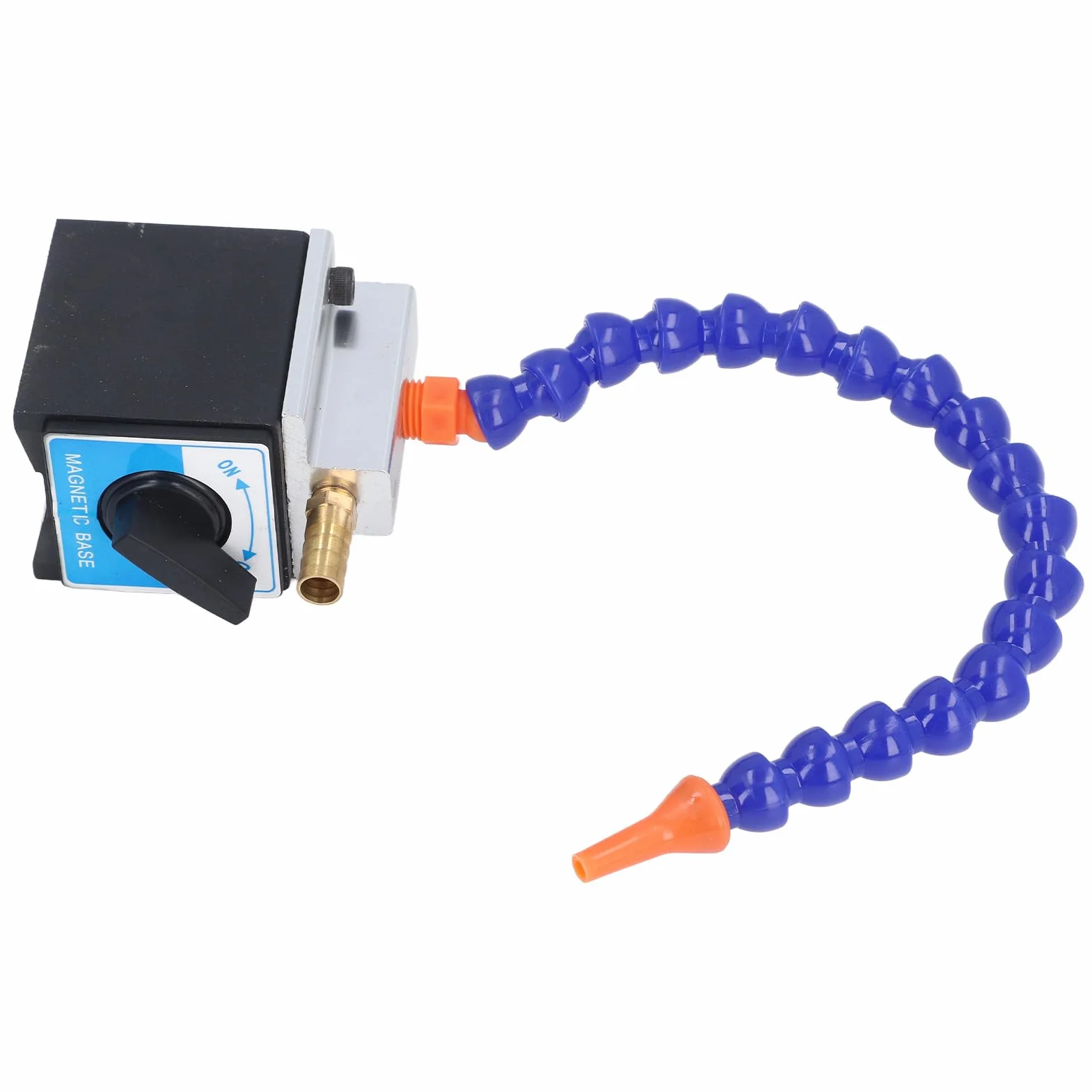 Tubo Flessibile per Refrigerante con Base Magnetica 1/4 Pollice Ingresso 1/2 Pollice Uscita