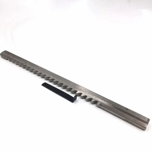 Fresa per broccia a chiavetta a Spinta 6 mm C, Dimensioni metriche, utensile CNC per Lavorazione dei Metalli