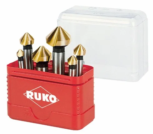 Ruko, Set di punte per fresatura e sbavatura, 6 pz. - A102156T