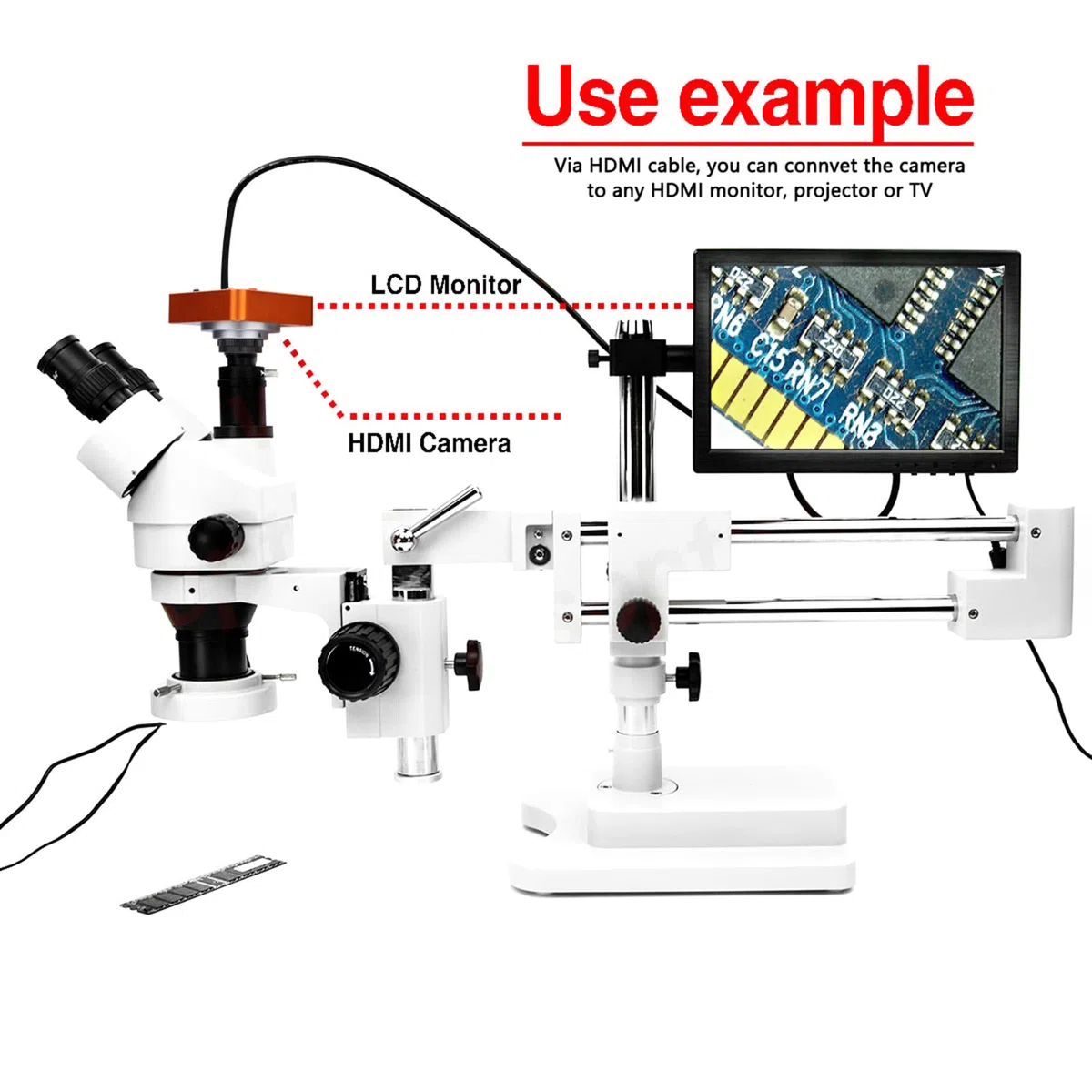 21MP HDMI USB C-mount Industry Microscope Camera Set 2K 1080P Videocamera HD 220VEU Plug