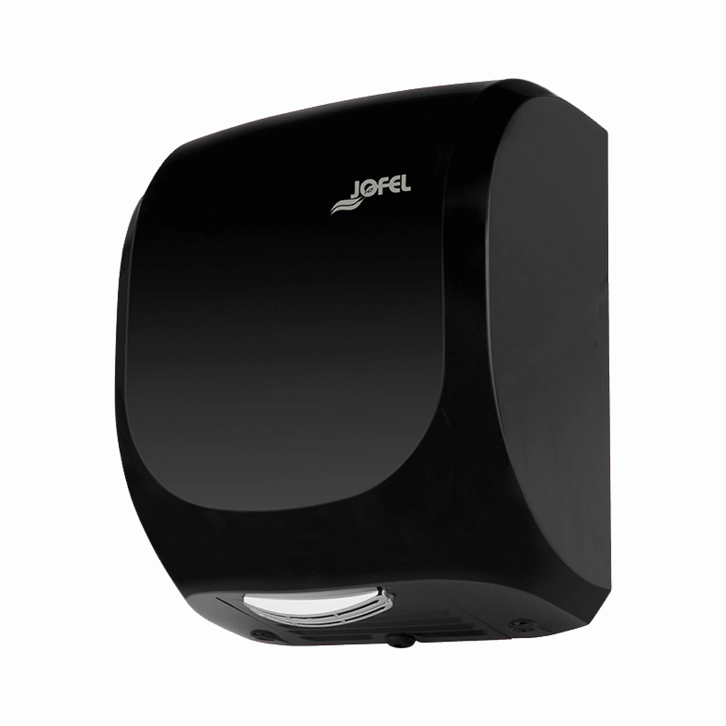 Jofel Asciugamani Ottico 1400W 400 Km/h Modello AVE Robusto Alloggiamento ABS Nero Opaco