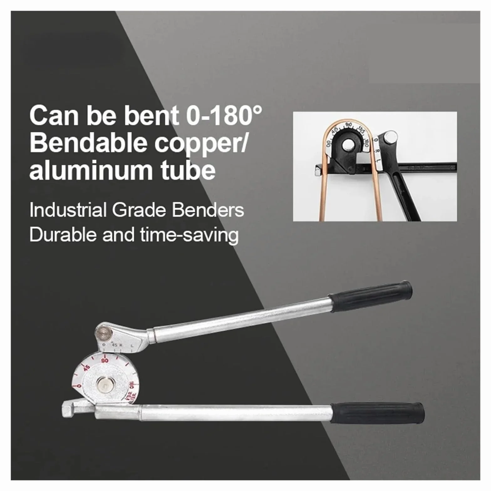 Piegatubi manuale per tubi 6-22 mm alluminio rame acciaio