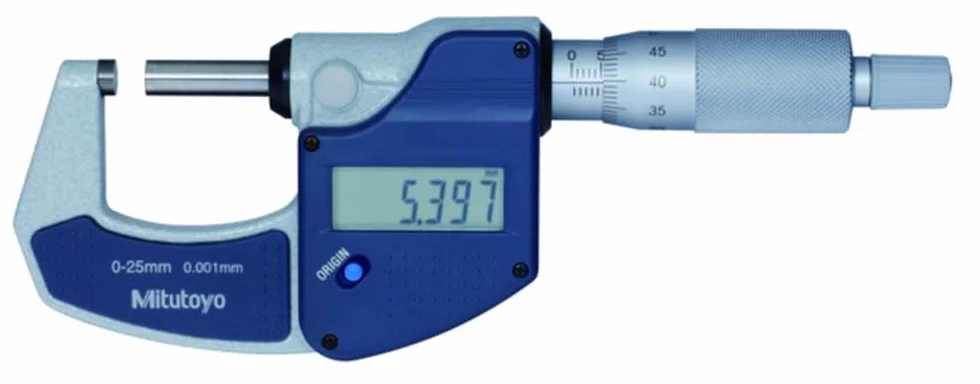 Mitutoyo 293-821-30 Micrometro digitale ABS MDC-25SX 0-25 mm 0,001 mm LCD cricchetto