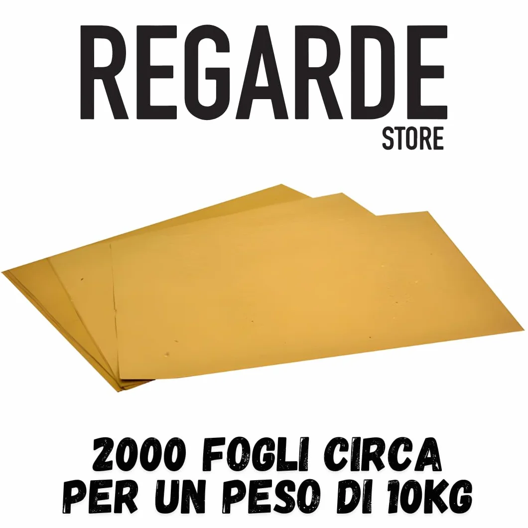 Tovagliette di Carta Monouso 30x40 cm 80gr/mq Carta Paglia per Alimenti e Fritti 20 kg
