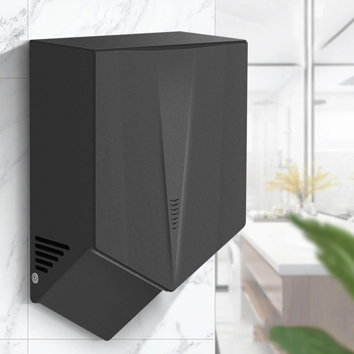 Asciugamani a induzione automatica 1200W Elettrico A Parete Commerciale 6-10 Secondi Asciugatura Rapida Basso Energia