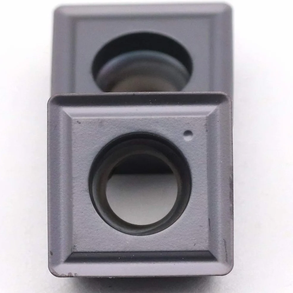 10Pcs SPMG090408 ZP30 CNC Materiale metallico duro Foratura Lavorazione rapida Inserti in metallo duro