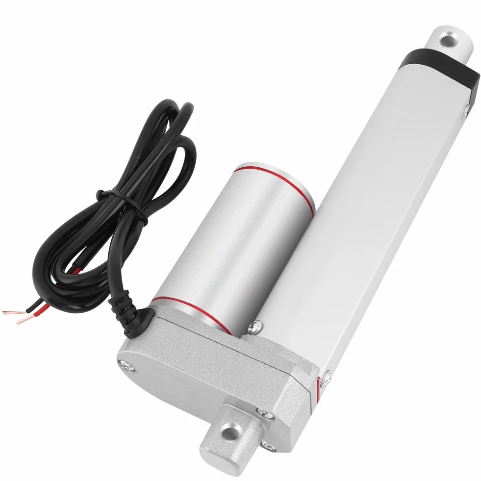DC 24V Attuatore Lineare 100mm, Attuatore Lineare Multifunzione Motore 750N Per Settore Automobilistico E Industria Metalmeccanica JS-TGZ-U1