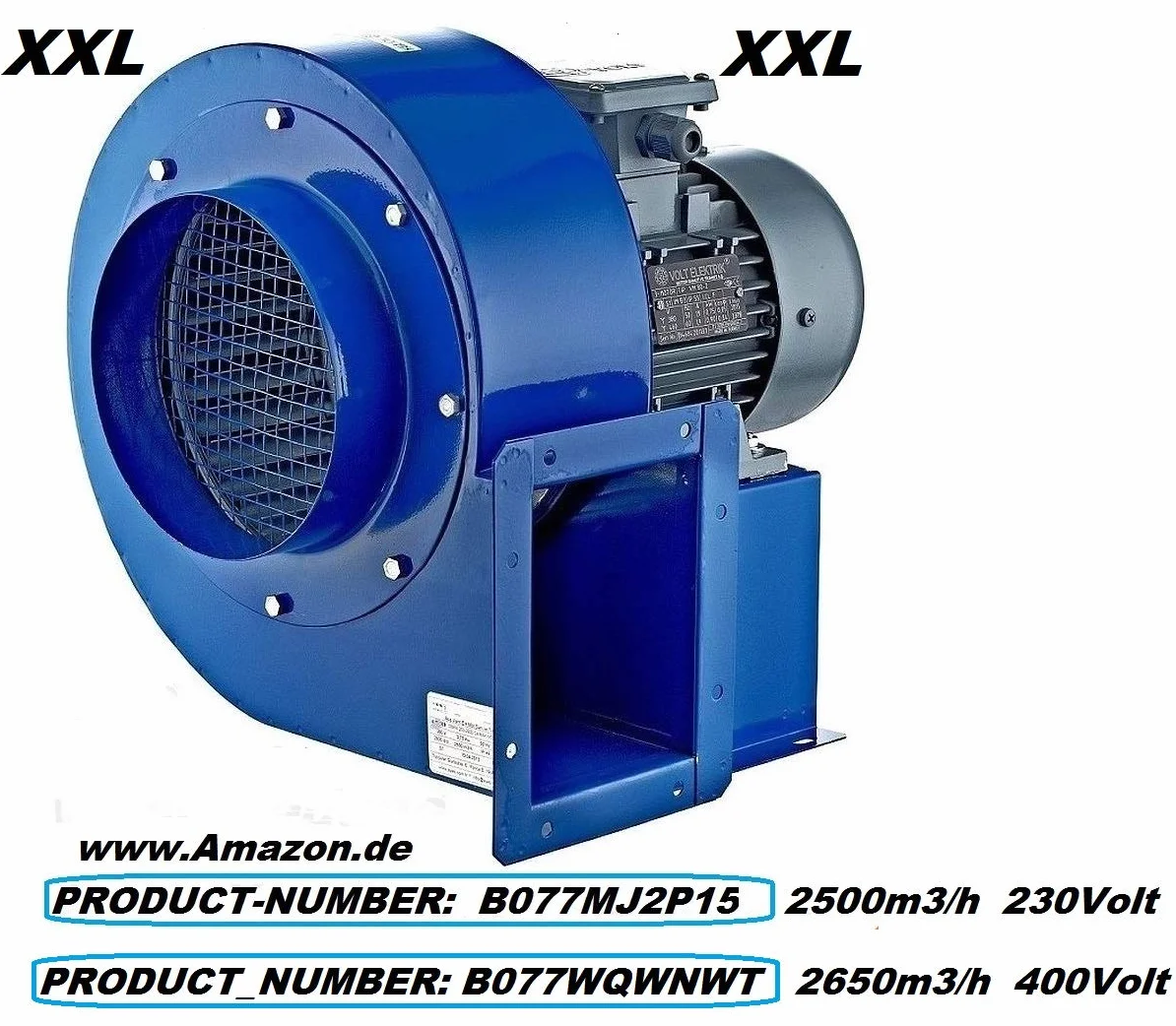 400V industriale Radial Centrifughi Ventola OBR260T - Valvola radiale sprecata Radial ventilatore ventilatore ventola di raffreddamento Ventilator