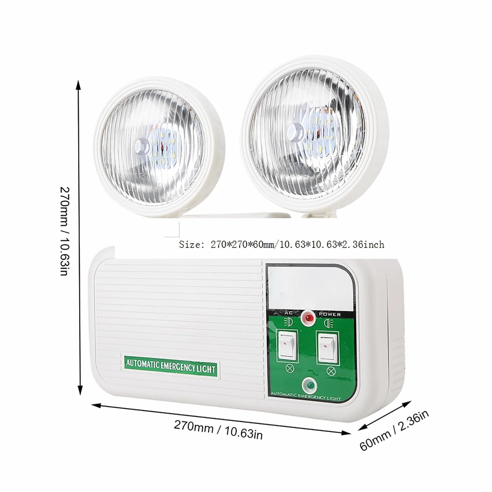 Luce di Emergenza LED Mancanza di Corrente, Illuminazione di Sicurezza Illuminazione di Emergenza Illuminazione Scale Luce di Orientamento Uscita di Emergenza Luce Via