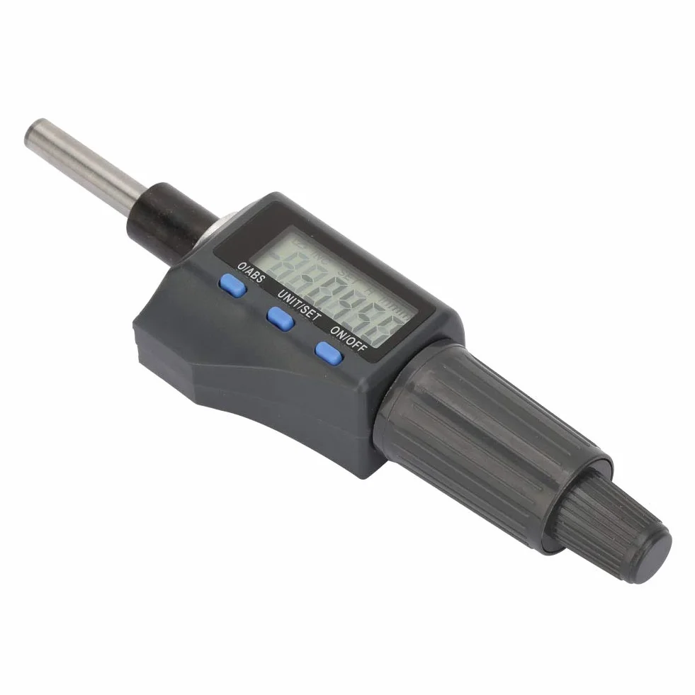 Naroote Testa Micrometrica Digitale Misurazione Precisa Micrometro Elettronico per Ingegneri 0-25 Mm