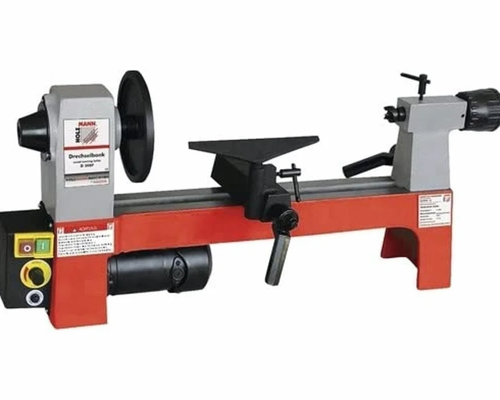 Torno para madera con variador de velocidad
