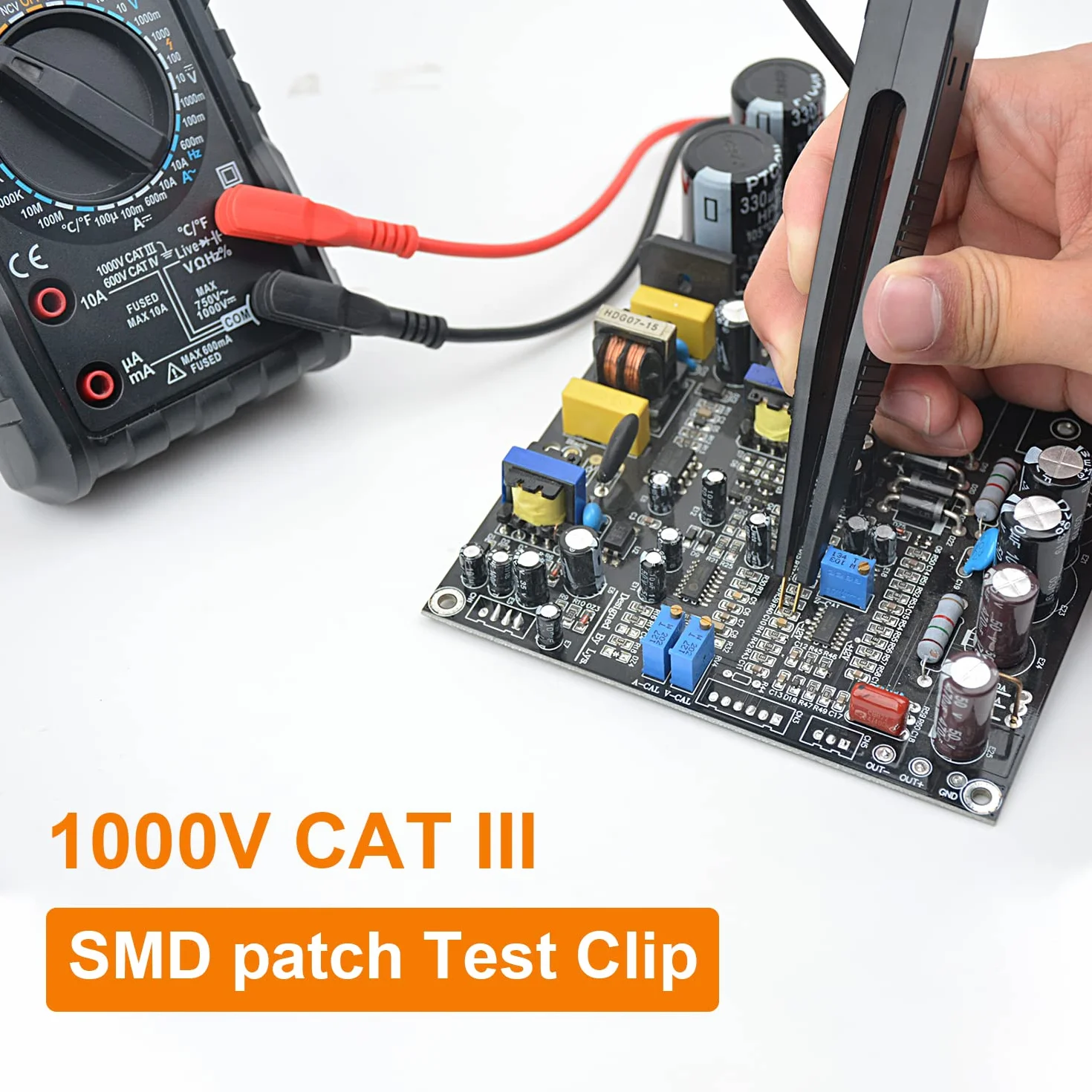 Cavi di Misura Multimetro MESTEK Cavi di Prova Puntali Tester Test Leads Kit Prolunga di Prova Pinze a Coccodrillo Clip e Mini-gancio Spina Banana Sonda per Digitale Multimetri Accessori 21 Pezzi