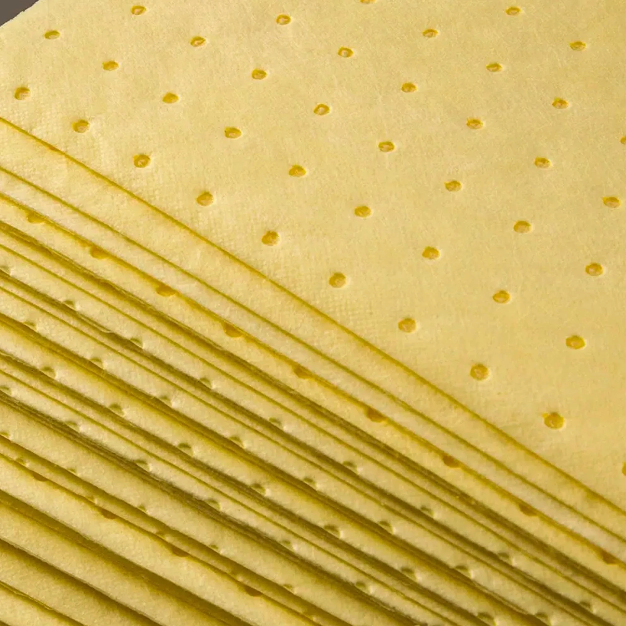 Bricoloco - Panno assorbente industriale ad alta resistenza, per la pulizia e la prevenzione delle fuoriuscite chimiche in officine e laboratori. Assorbitore di acqua, oli, idrocarburi e prodotti