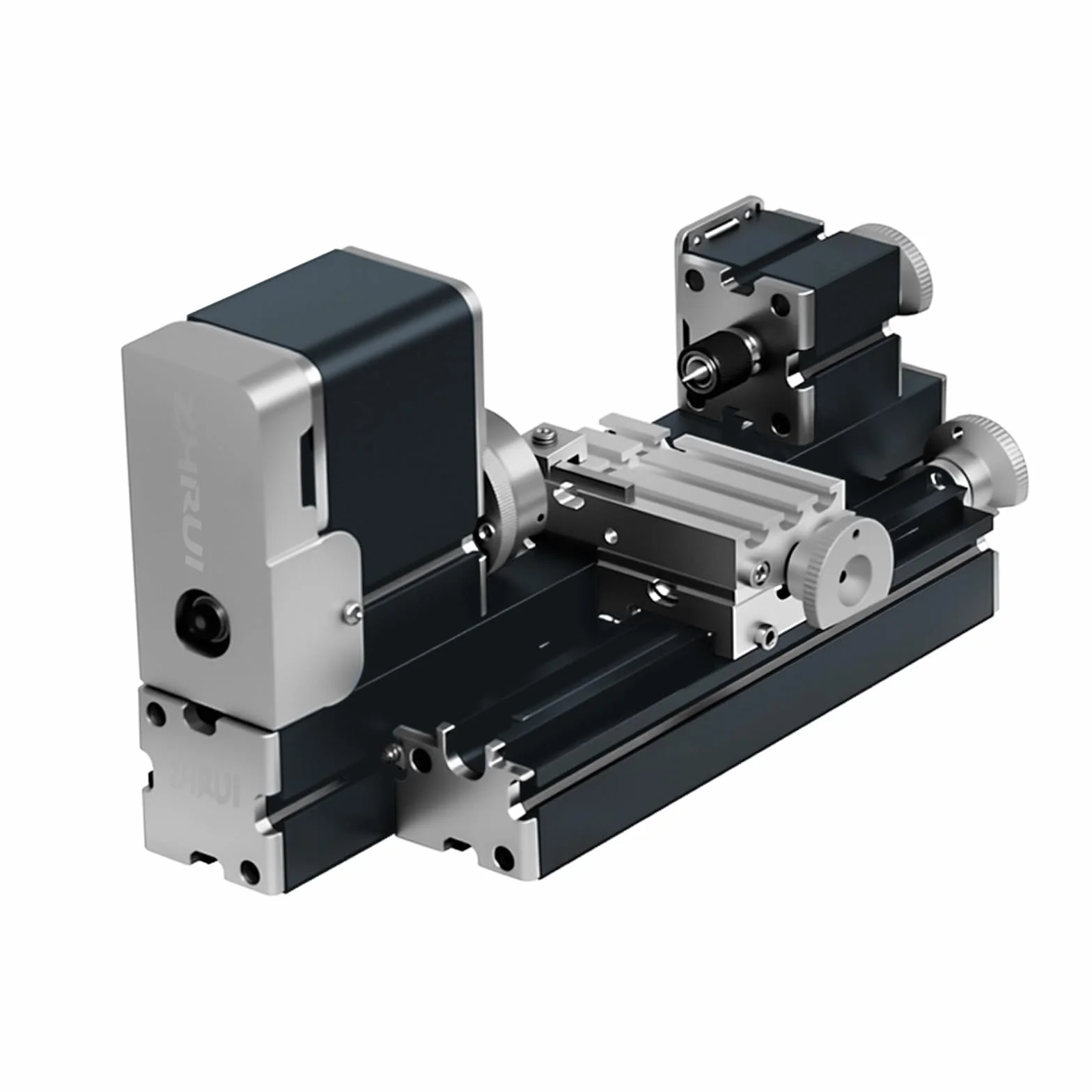 Tornio in miniatura interamente in metallo 36 W 20000 rpm Didactical Mini metallo Tornio Macchina per Hobbyist Lavorazione Del Legno Artigianato