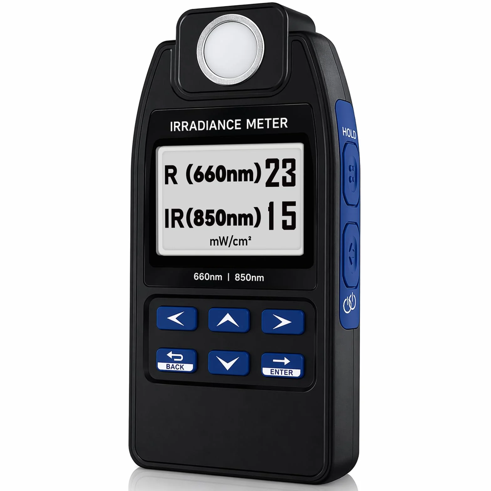 Metro di Irradianza a Luce Rossa/NIR 660nm 850nm AH-DRNIR Radiometro Professionale a Doppia Lunghezza d'Onda