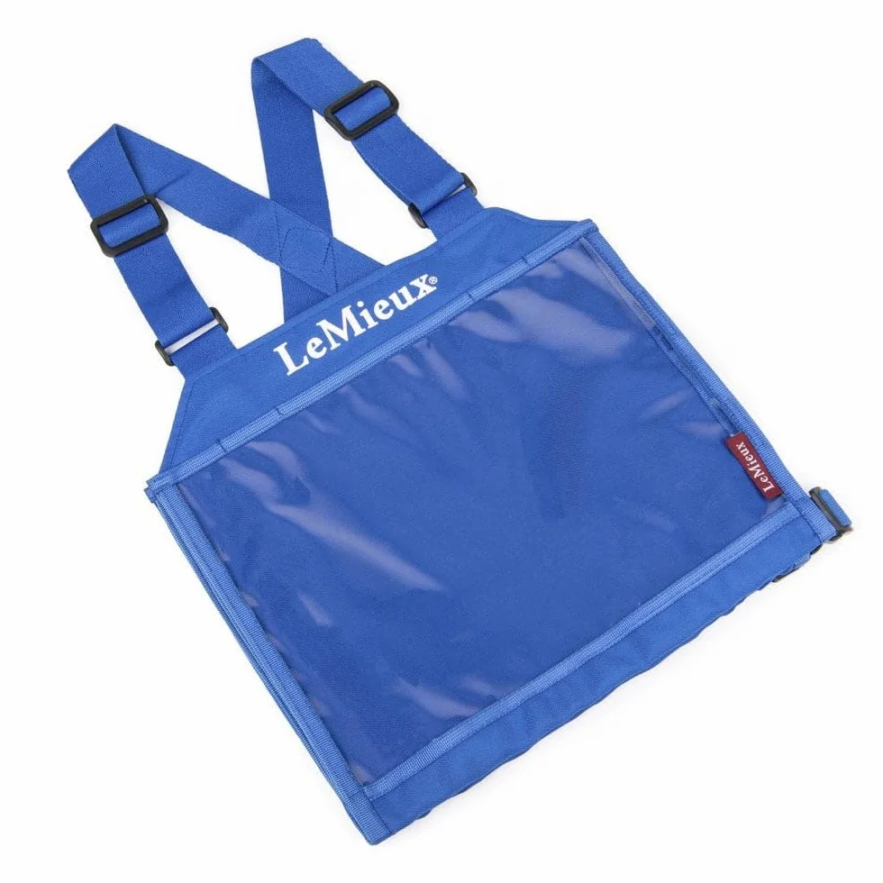 LeMieux Bavaglino Unisex con Display Frontale Trasparente con Numeri, Comodo ed Elegante, Taglia Unica