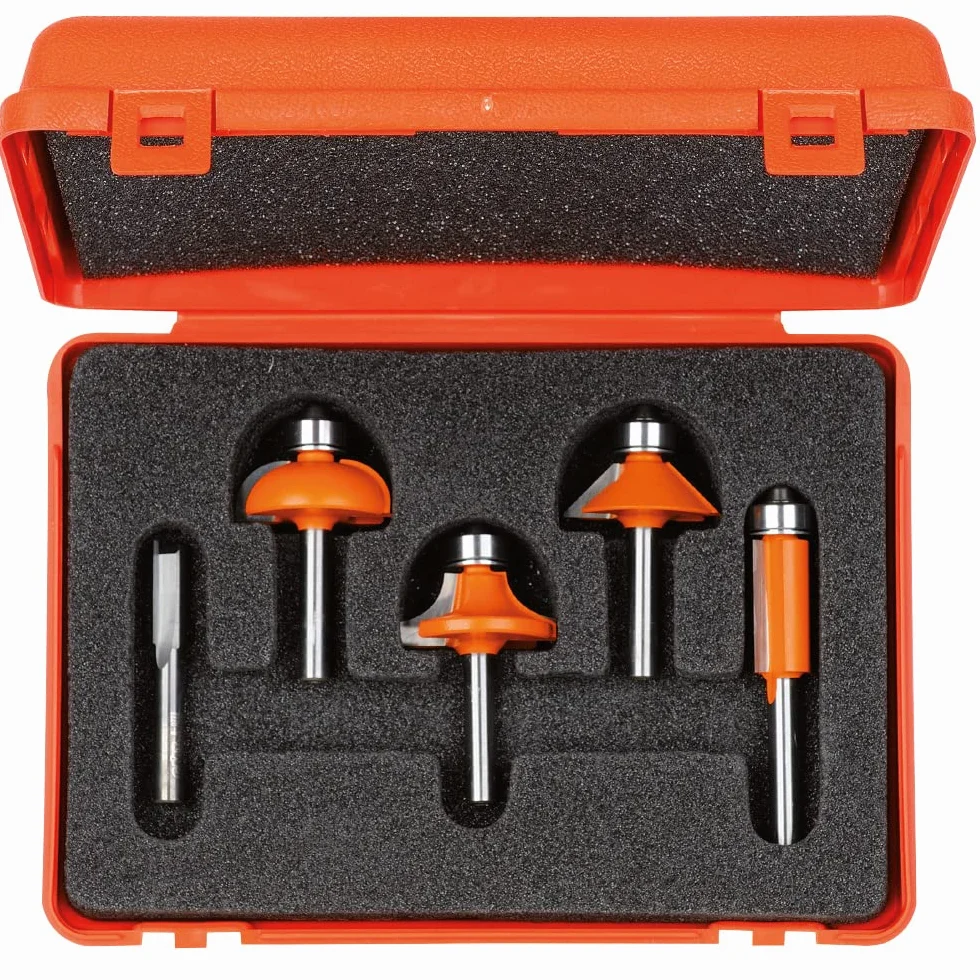 Cmt - 700.005.03 - set 5 frese diritte/profilate hw s=6mm