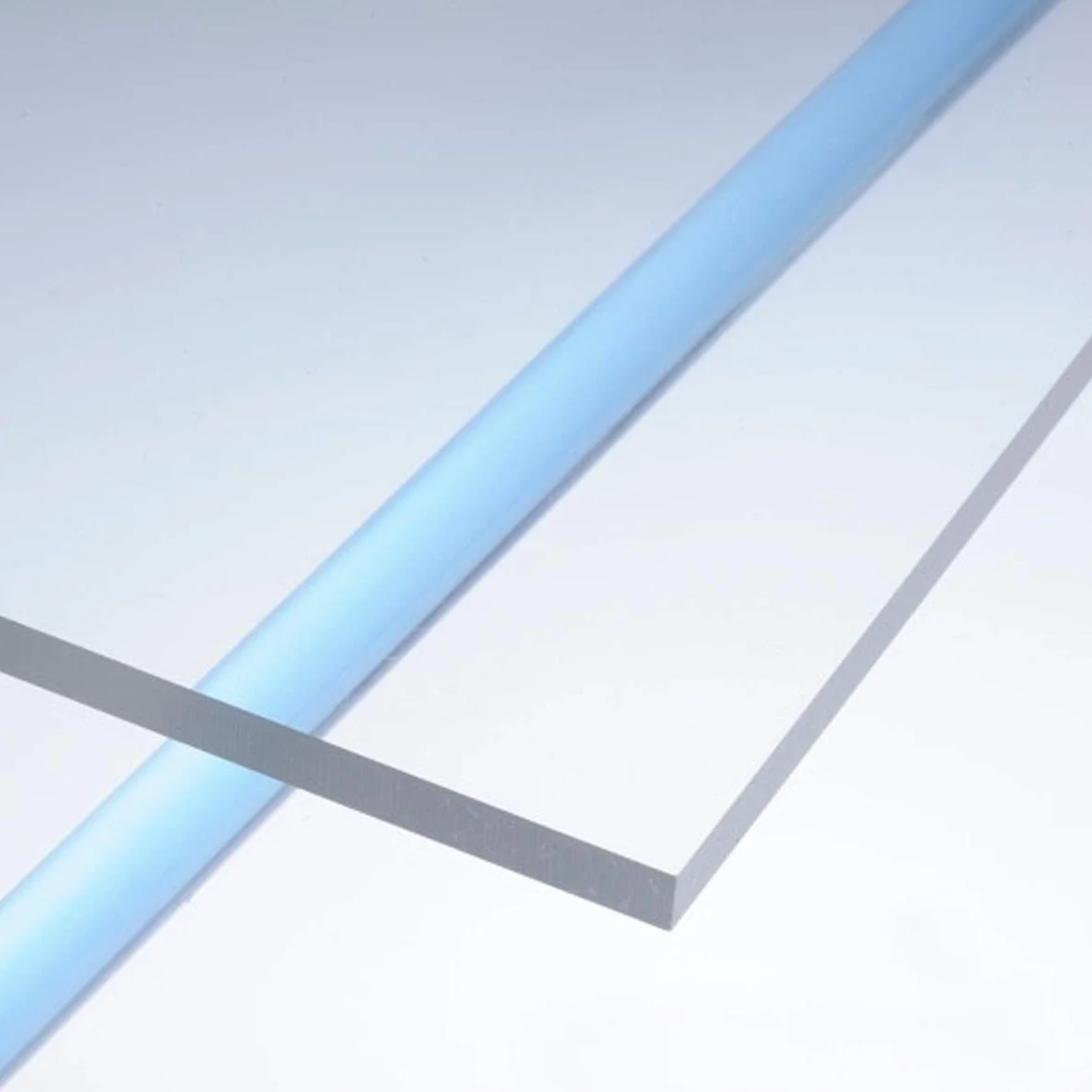 Pannello Plexiglass 3 mm PLAVALY Trasparente 100x100cm, Lastra in Metacrilato Leggera e Resistente, Alternativa al Vetro, Per Arredo, Pubblicità e Fai da Te, Protetta su 2 Lati - GB Plast