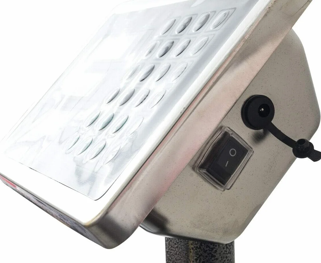 Bilancia Elettronica Per Bilico Professionale 300 Kg In Acciaio Display Digitale Bascula Pesa Pacchi - Cw814