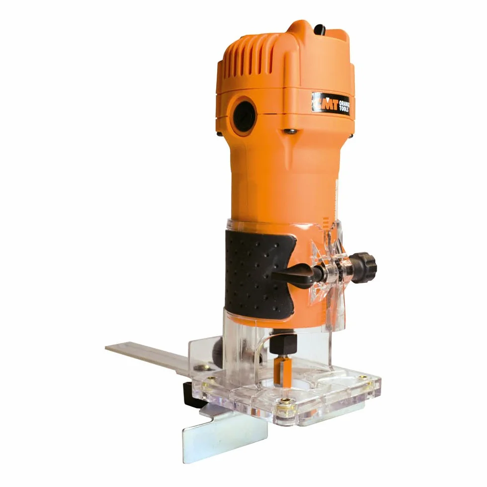 CMT CMT10 Elettrofresatrice Professionale per Bordi 550W-230V con Pinze 6/8 mm, Arancio/Nero