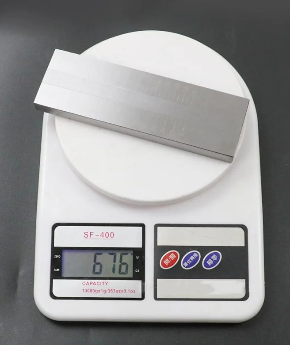 Misuratore di finezza Grindometer acciaio inossidabile 25μm 50μm 100μm 150μm a scanalatura singola con 2 raschiatori