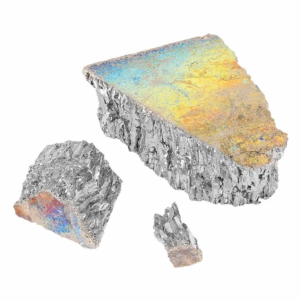1Kg di Bismuto, Pure Bismuto Cristalli, Cristallo di Bismuto,1000 g di cristallo puro al pezzo di lingotti di metallo Bismuto 99,99%, per realizzare cristalli/esche da pesca