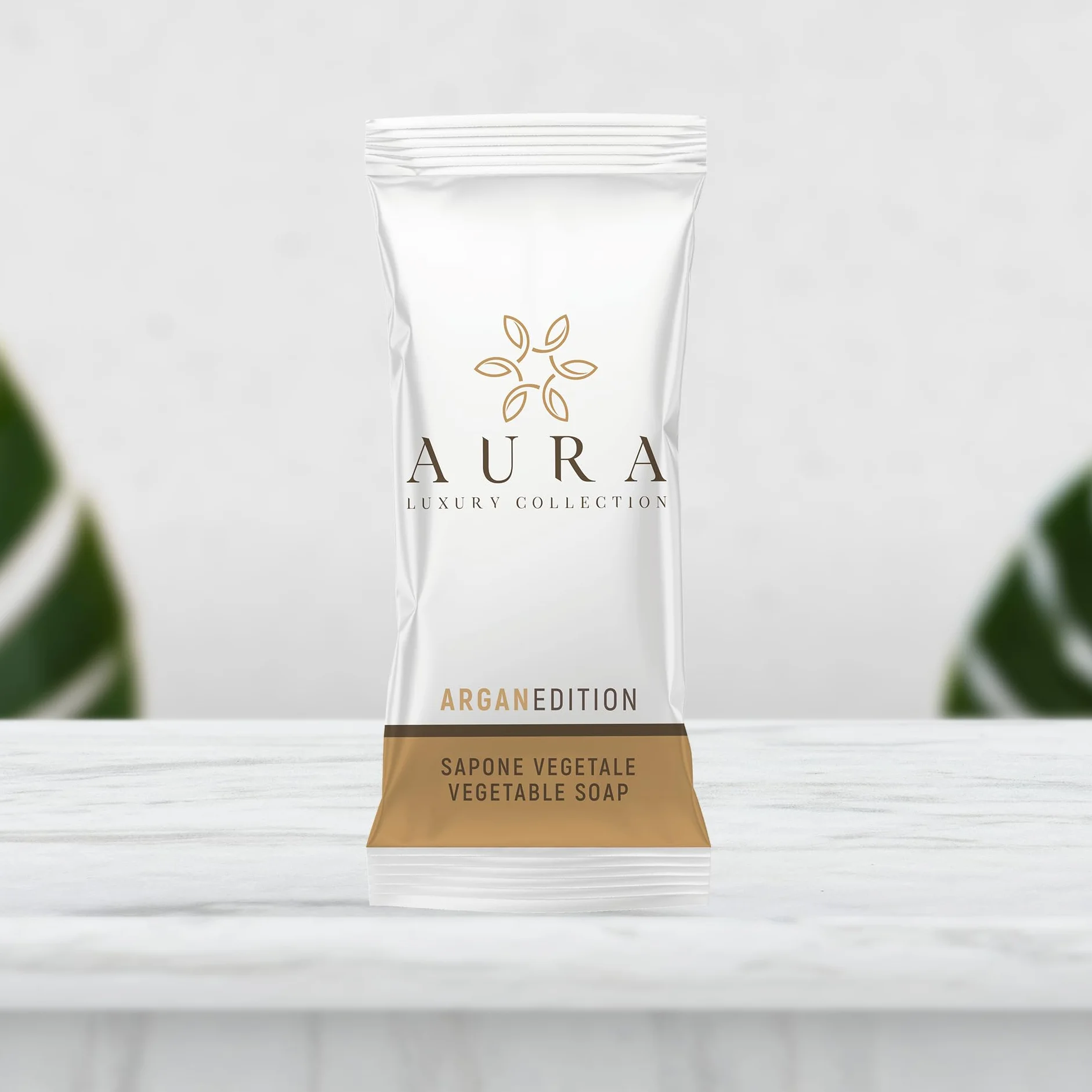 Aura Luxury Collection Kit 340 Saponette Ovali All'Argan 9 gr
