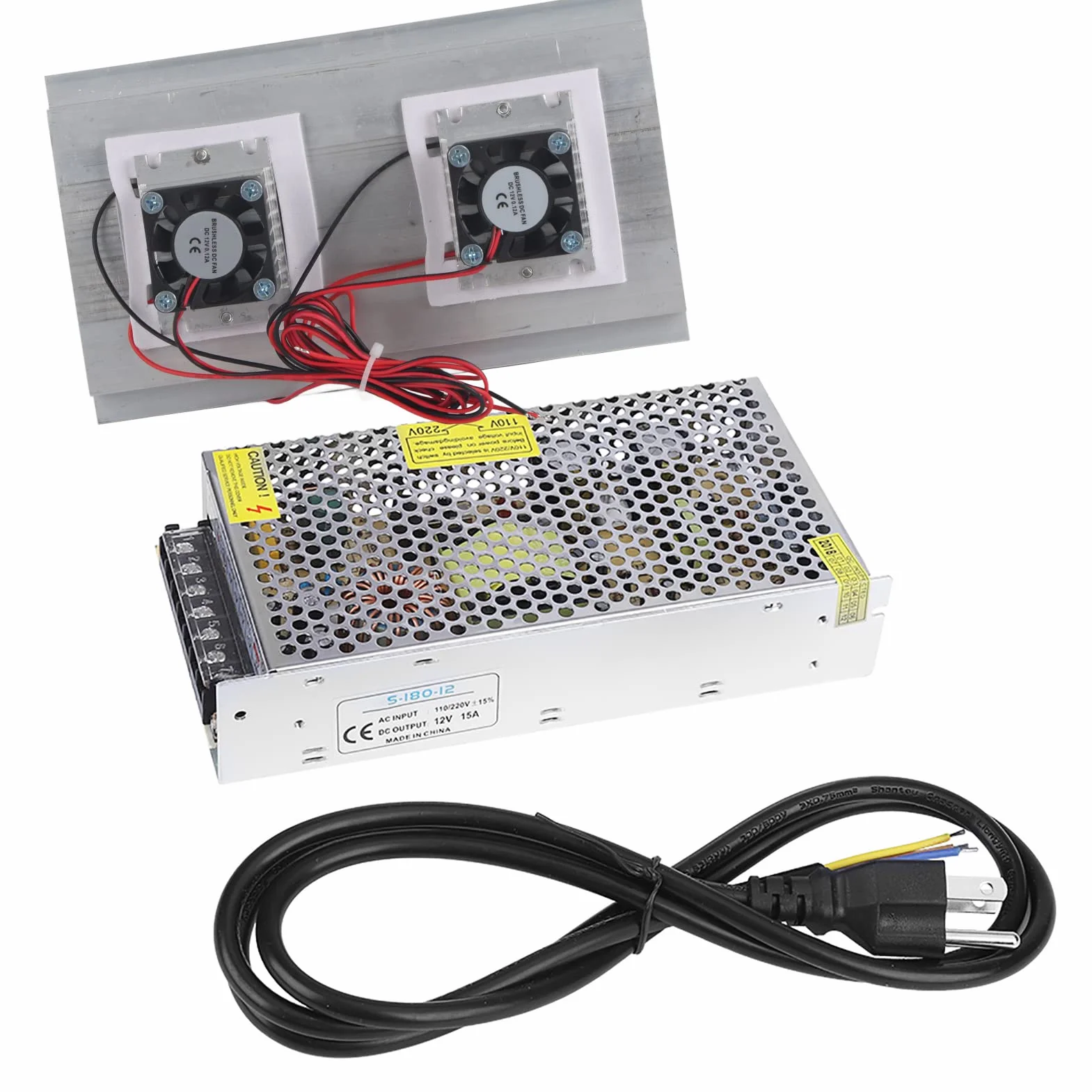 Dispositivo di raffreddamento for refrigerazione a semiconduttore Alimentatore for dispositivo di raffreddamento ad aria fai-da-te Dual core for kit di apprendimento for il raffreddamento di piccoli s