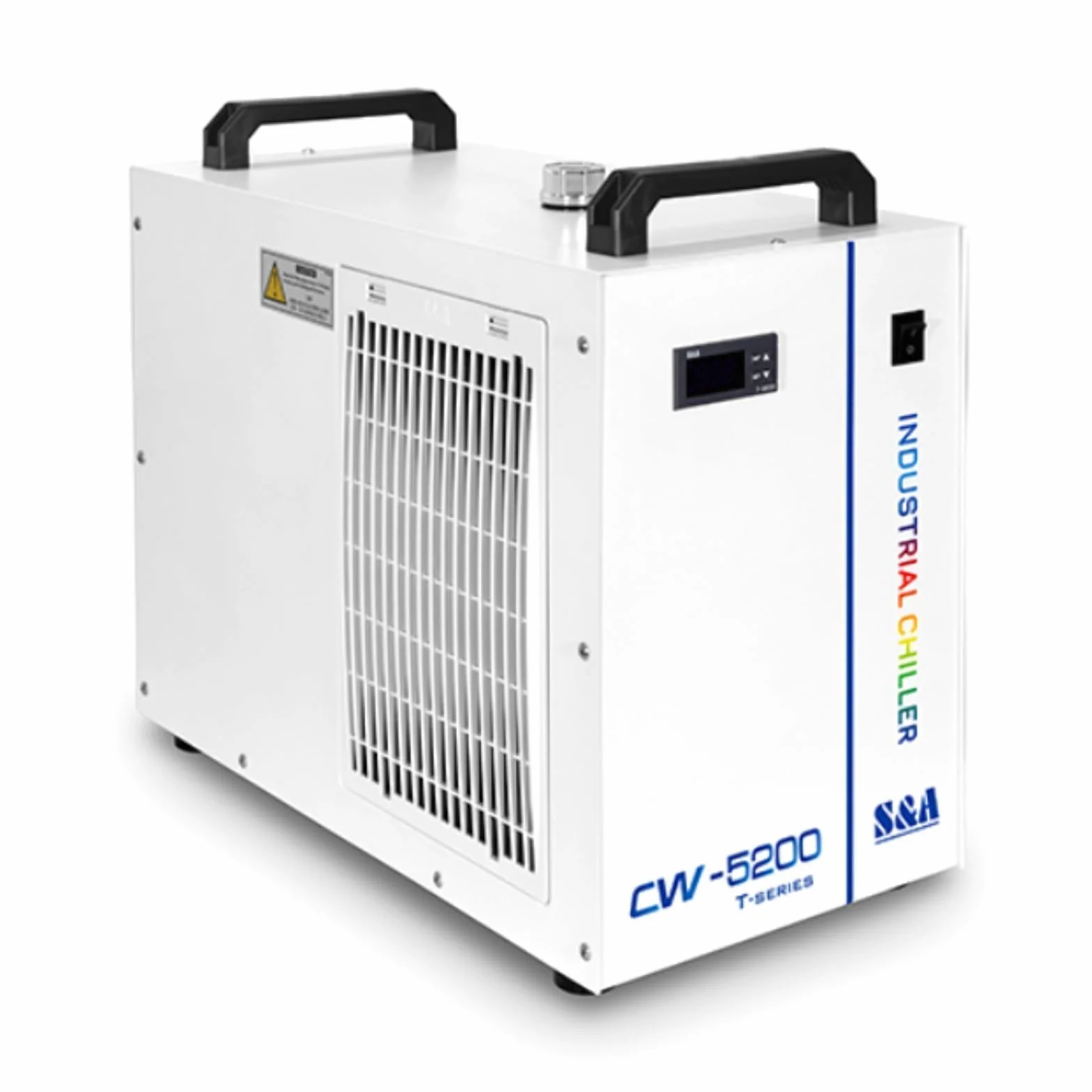 S&A CW-5200TH Industrial Water Chiller 7L CO2 Laser Cooling 80W-150W