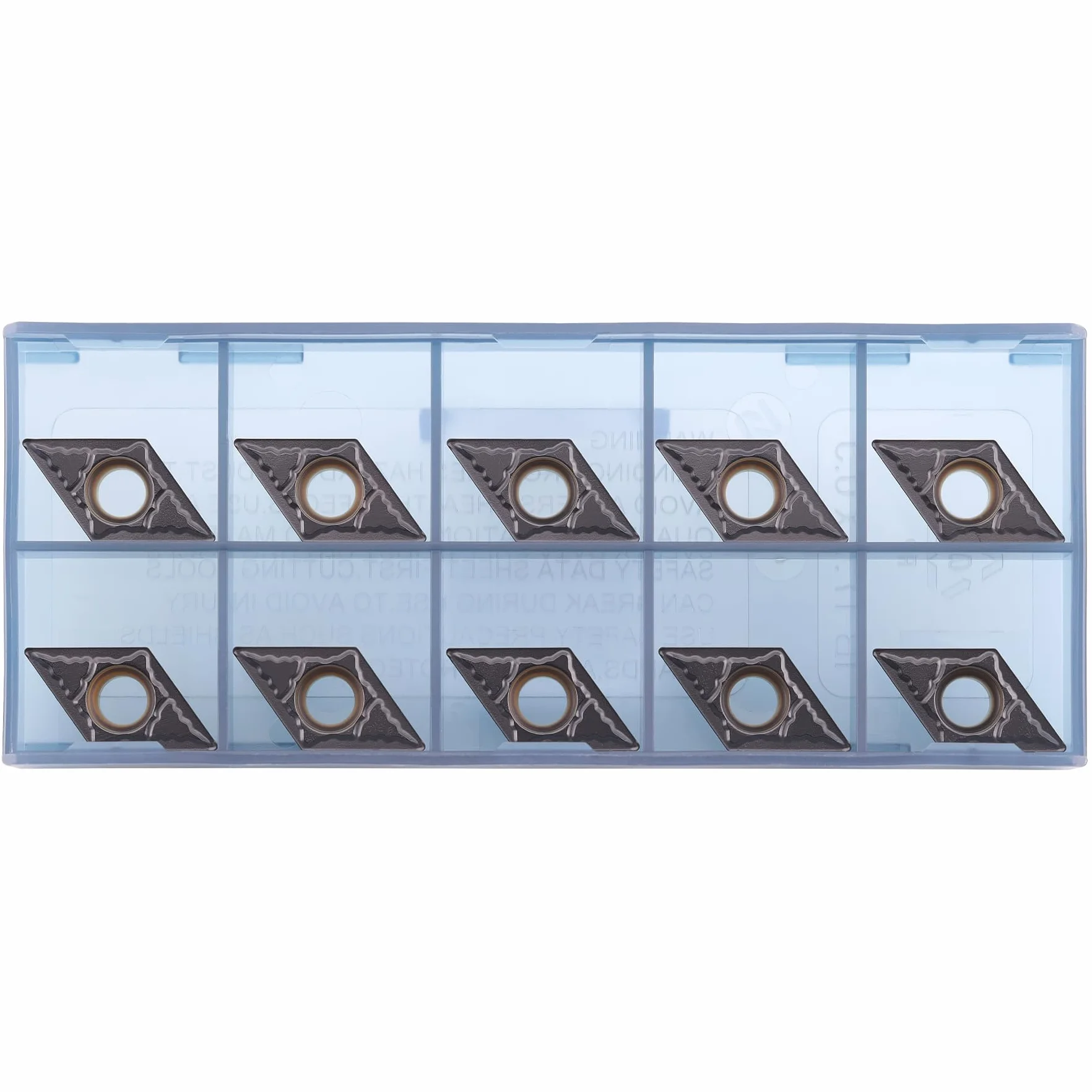 Inserti per Tornio Carburo di Tungsteno DCMT11T304 DCMT32,51 10 Pezzi CNC Professionali