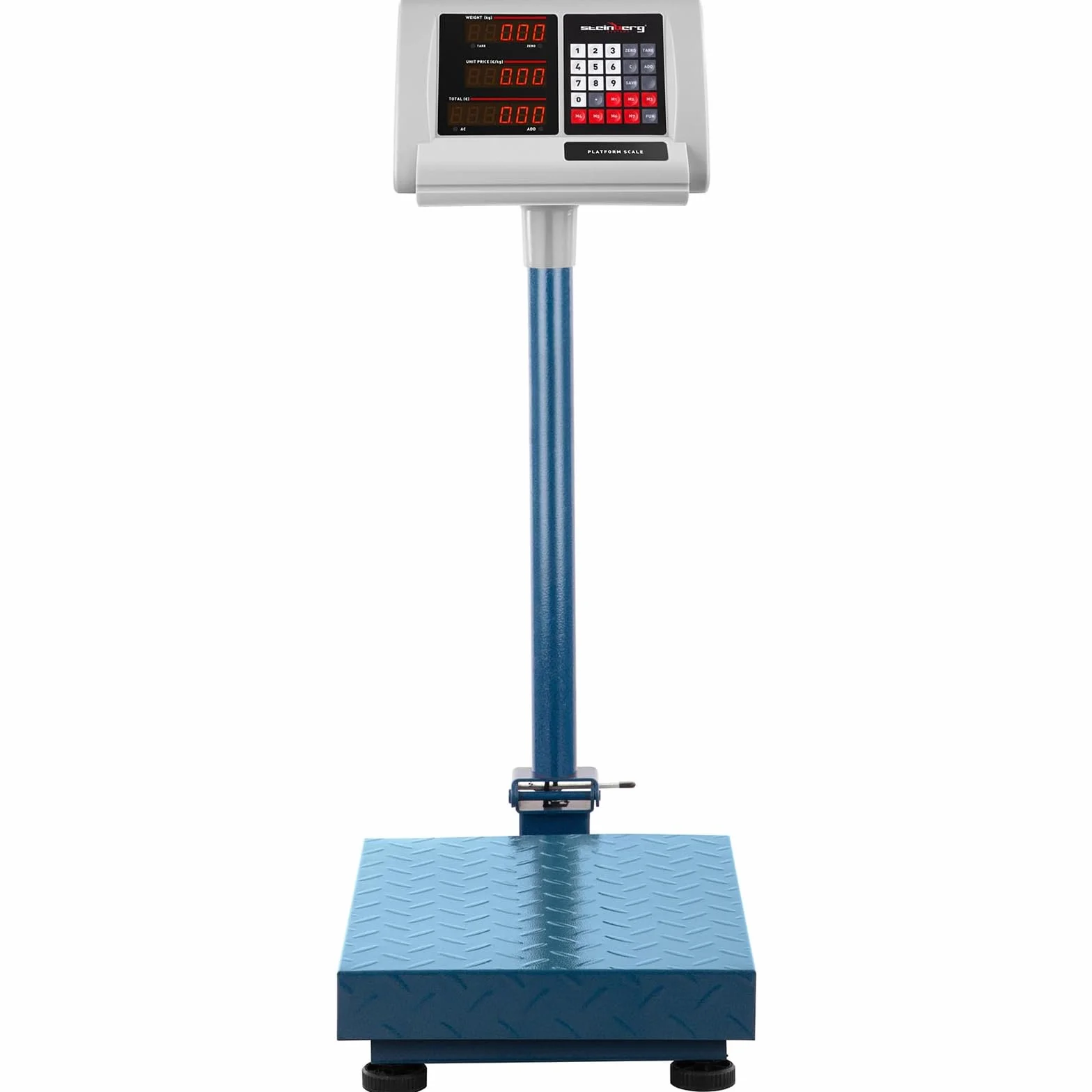 Steinberg Bilancia Piattaforma Industriale SBS-PF-100/10B 100 kg ±10 g 40x30 cm LED