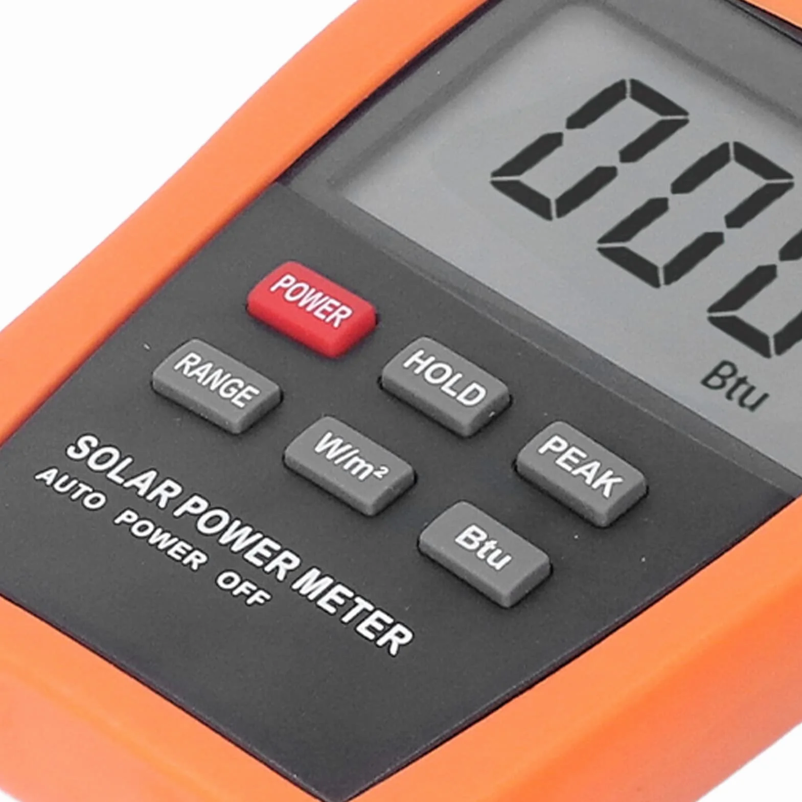 Misuratore di Energia Solare Digitale, Piranometro 2000 W/m² 634BTU con Bussola
