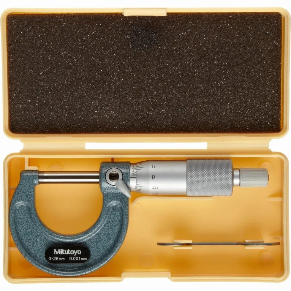 Mitutoyo MIT103-129 Micrometro 0,001 mm 0-25 mm