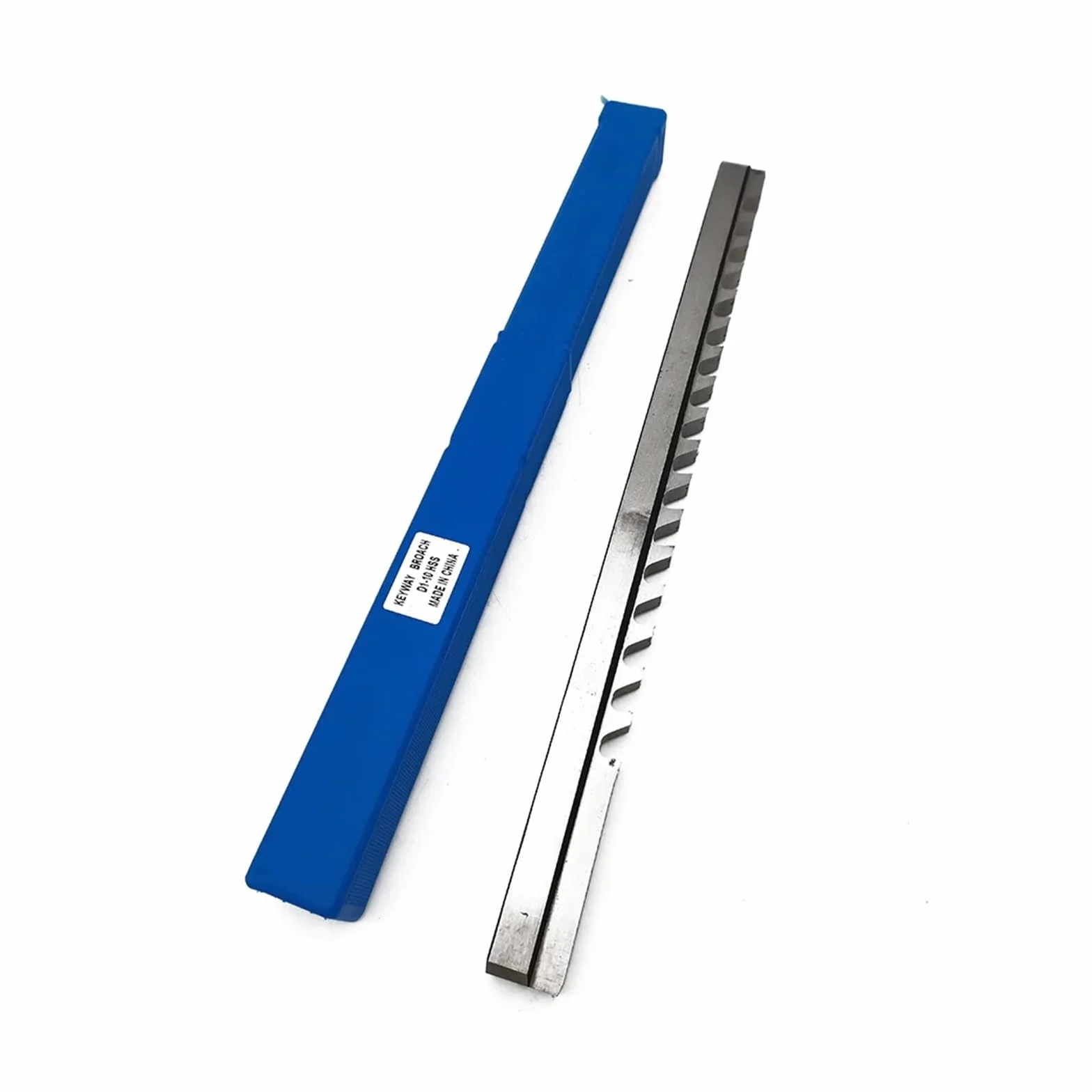 Set di brocce HSS 10 mm per scanalature di taglio metriche per brocciatura a chiavetta