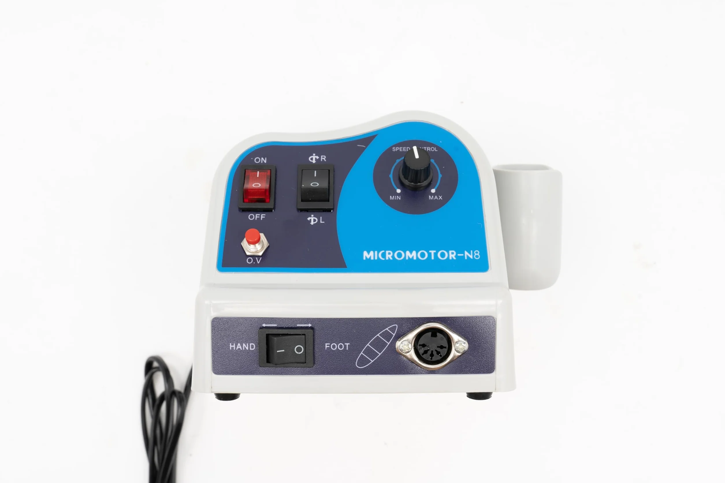 N8 - Micromotore elettrico da laboratorio, 0-45,000 rpm, 2,35 mm, lucidatrice, motore elettrico micromotore per gioiellieri, artigiani, attrezzature da laboratorio