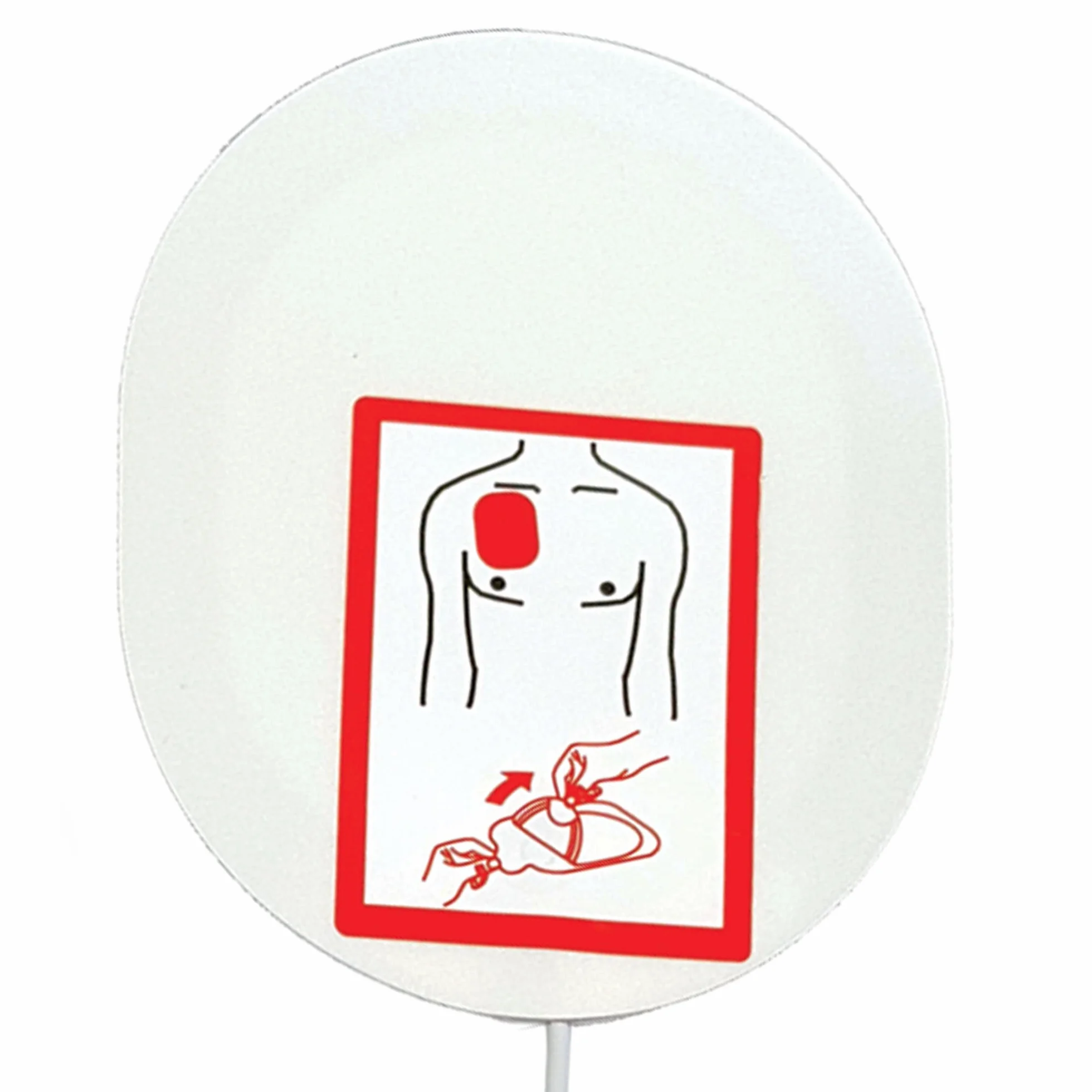 PLACCHE COMPATIBILI per defib Cardiac Science GE 55026
