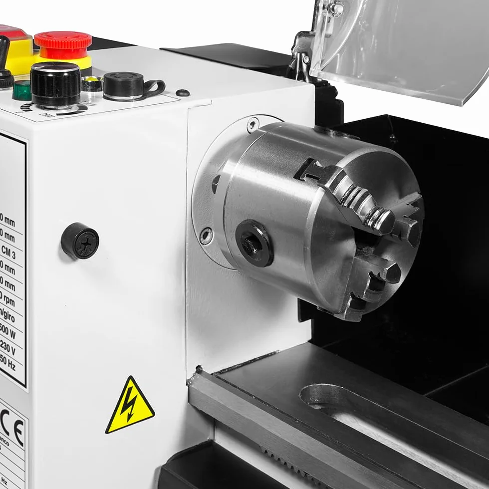 SOGI M1-350S Tornio per metalli da banco 180 x 400 motore Brushless avanzamento automatico