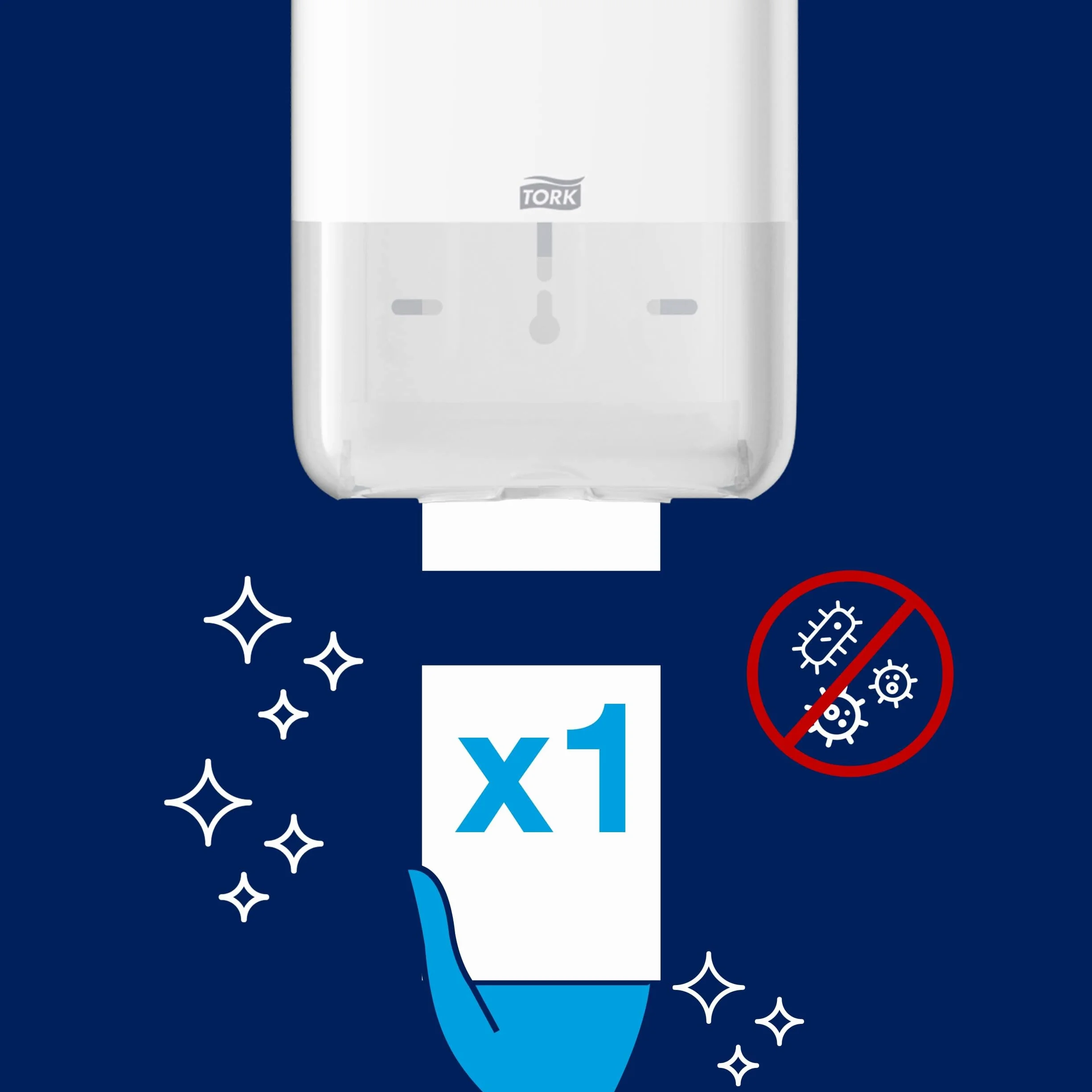 Tork 114276 Carta Igienica Intercalata Extra Soft Premium 2 veli 30 conf x 252 (7560 fogli) bianco