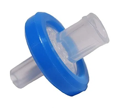 0,45 micron, 13 mm azzurro Sterile PVDF siringa filtro (75/pk)