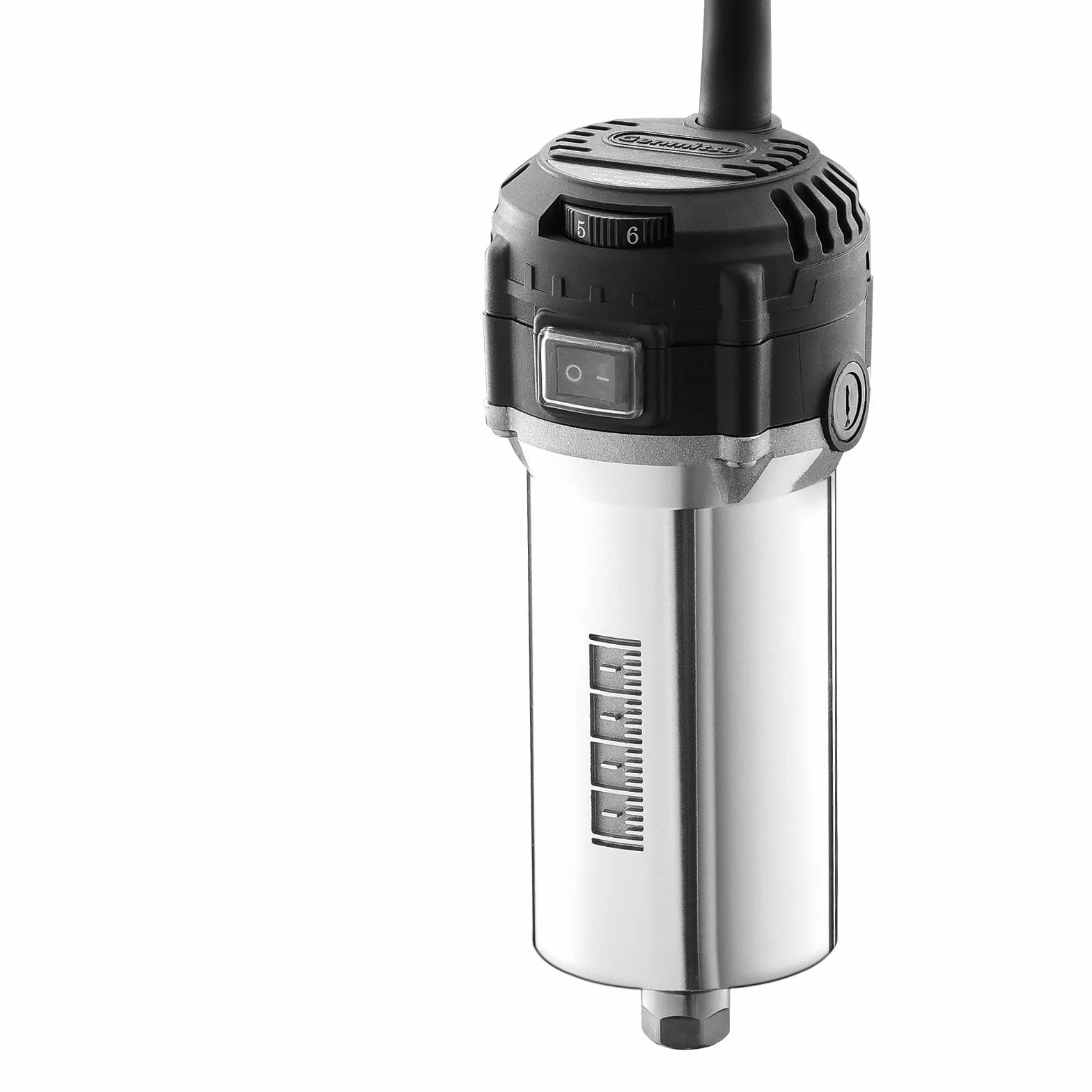 SainSmart Router compatto 710 W, 65 mm, 6 velocità variabili, router trimmer manuale, pinza ER11, 4 spazzole di carbone, aggiornamento motore mandrino CNC