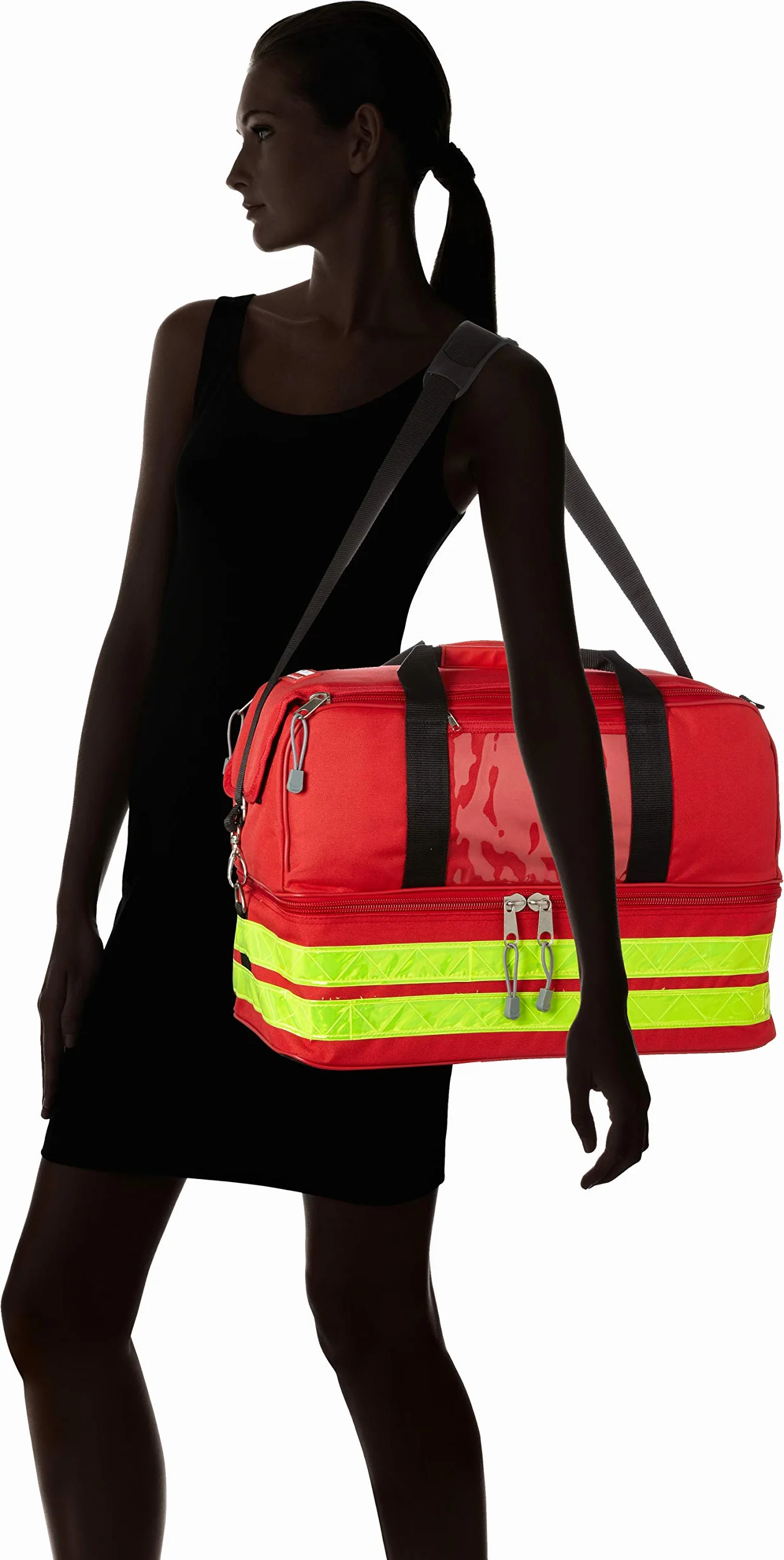 Gima 27161 Borsa Life-2, Grande, Rossa
