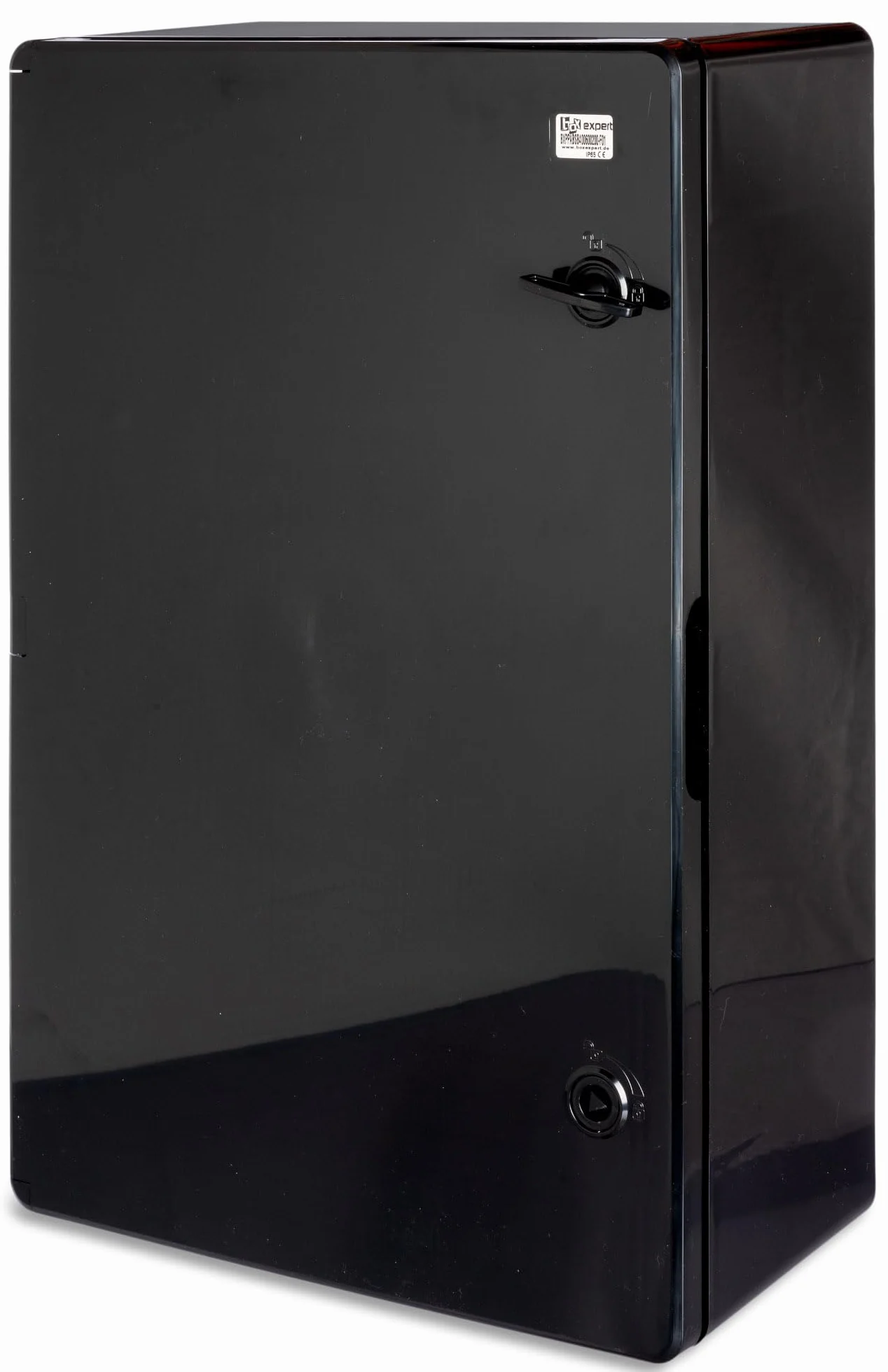 BOXEXPERT Custodia in plastica ABS, IP65, custodia a parete, custodia vuota, 600x400x200 mm, nero, custodia serie Fleet