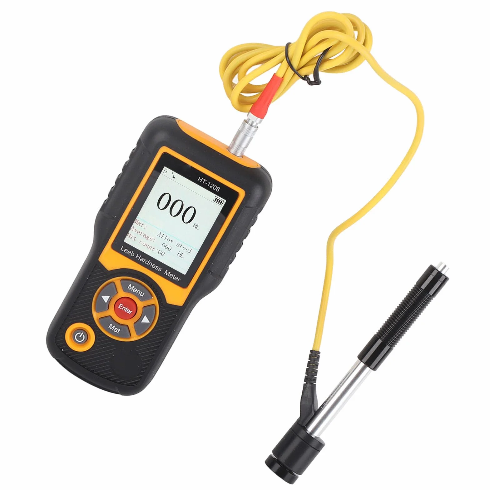 Kit Tester di Durezza Portatile Leeb Palmare Digitale 170-960 HLD per Metalli Acciaio Ferro