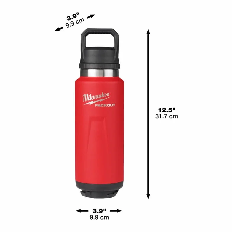 Milwaukee Packout 4932493465 - Coperchio per bottiglia da 710 ml, colore: Rosso