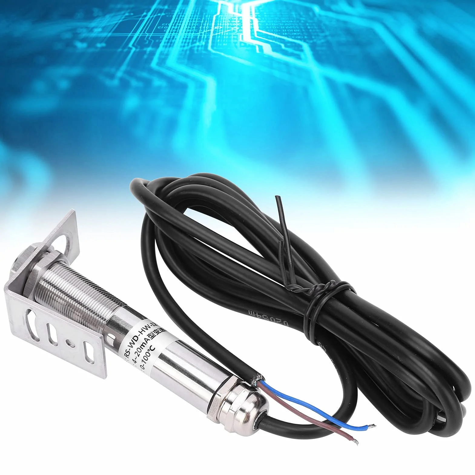 Modulo Sensore di Temperatura a Infrarossi Senza Contatto 4-20 mA Trasmettitore 0~100℃ 10-30 V CC